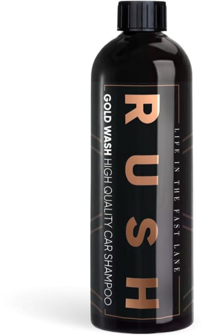 RUSH Gold Wash - Auto Shampoo 750 ml / 1 Fles - Wast je auto krachtig en grondig - Geeft een diepe glans - Veilig voor elk type lak - Verwijdert alle soorten vervuiling - auto schoonmaken