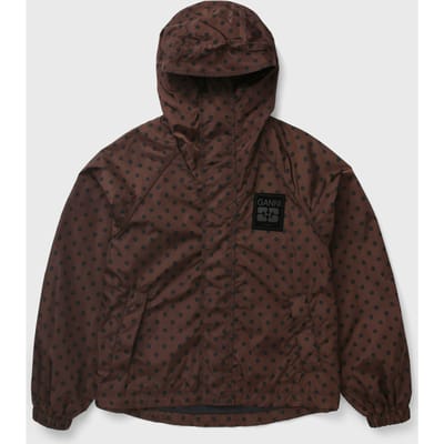 Printed Flyweight Nylon Jacket