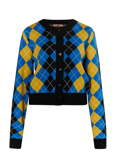Mymo Vest Dames Zwart Blauw Veelkleurig