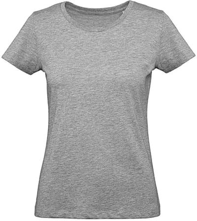 T-shirt dames B&C Organic Inspire Plus