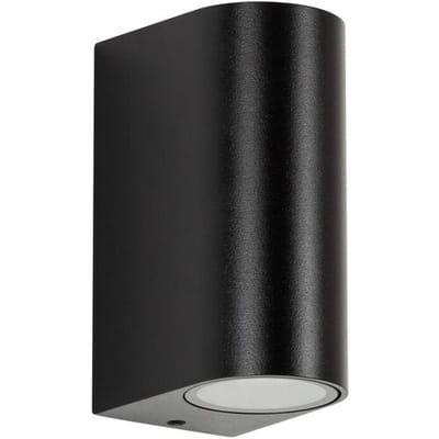KS Verlichting Flash Up en Down Muurlamp Zwart