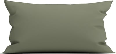 Yellow Kussensloop Percale - Kussenhoes van 40x80 cm - 1 stuk - 100% Katoen-Perkal - Groen