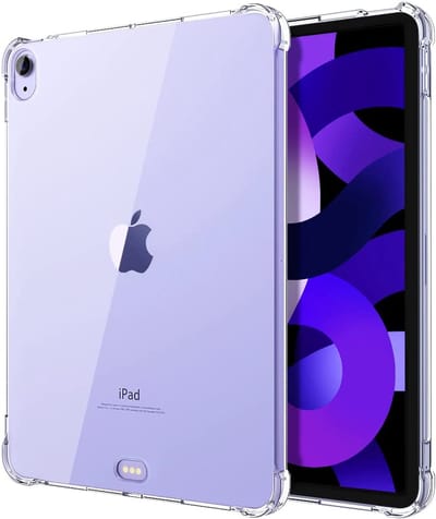 Hoes geschikt voor iPad Air 13 M3 2025 - 2 - backcover Shockproof siliconen Transparant