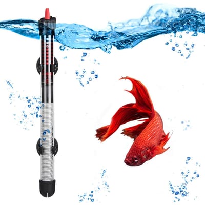 Aquarium Vissen   Verwarmer Onderdompelbare Vissen   Verwarmer Gevoelige Thermostaat Multi-hoek Installatie 25W 30L Geschikt Voor Vissen