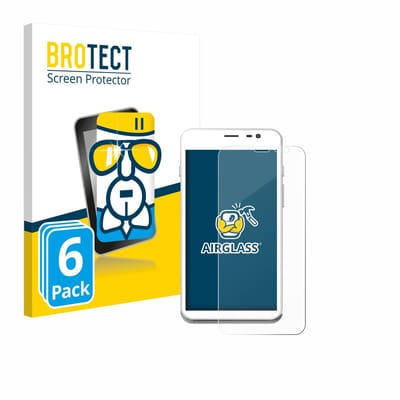 Screenprotector 6 Stuks voor Pax CCV Fly A77 Beschermglas transparant