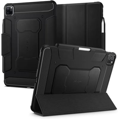 Spigen Rugged Armor Pro - black - iPad Pro 11" (2022/2021/2020/2018)