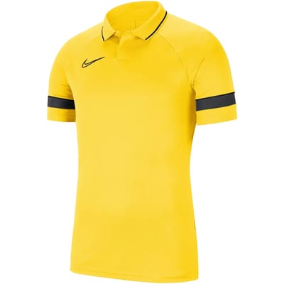 Nike Dri Fit Academy Korte Mouw Poloshirt Geel S Man