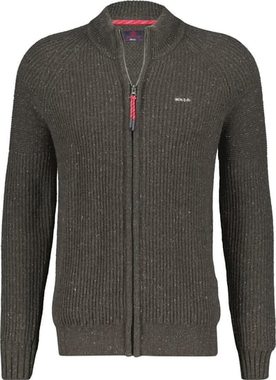 New Zealand Auckland Vest Ngauruhoe 23hn454 1724 Smoked Green Mannen Maat - 3XL