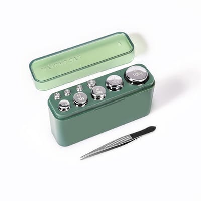 Kalibratiegewicht Set 1g 2g 5g 10g 20g 50g 100g - Hoge Precisie voor Digitale Weegschaal