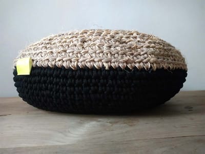 POEF| OEF-POEF! | Deining61 | 60 x 20 cm | handgemaakte poef | kies kleur omvang materiaal | vanaf € 75