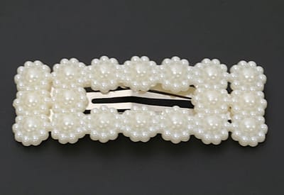 Haarclip met imitatieparels - 7.5 Centimeter - Luxe en chique - Damesdingetjes