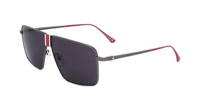Web WE0344 Shiny gunmetal 64/6/140 MAN Zonnebrillen