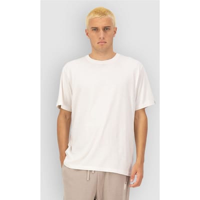 Mons Royale Yonder Merino Organic Cotton Tech Shirt wit