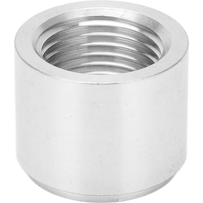 Bouchon à souder 38 pouces Filetage femelle Raccord en aluminium anticorrosion Accessoire universel pour voiture