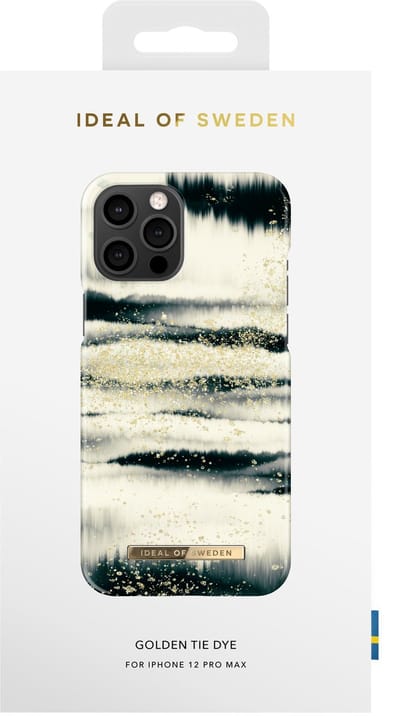 iDeal of Sweden Fashion Case voor iPhone 12 Pro Max Golden Tie Dye