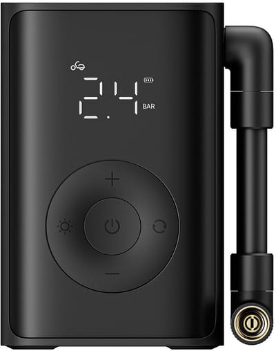 Xiaomi Mijia Compact Portable Electric Air Compressor | Bandenpomp | Tot 150 PSI | Compact 240g | 2000 mAh oplaadbaar | Digitale drukmeter | Auto-stop | USB-C