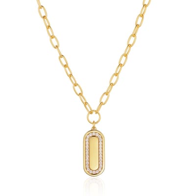 SIF JAKOBS JEWELLERY CAPIZZI GRANDE NECKLACE SJ-N42231-CZ-YG.