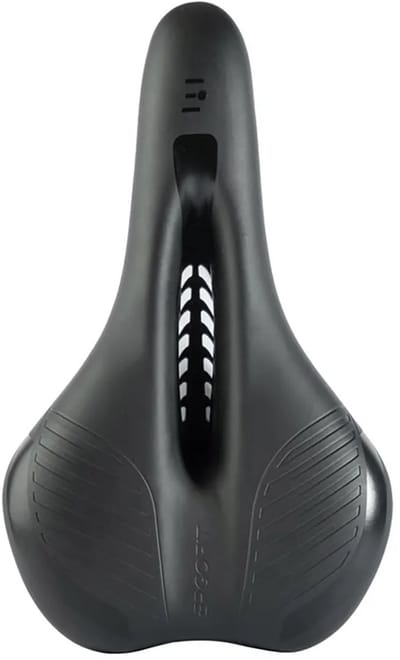 Selle Bassano Viale Ergofit Sport L Sil Ready Zadel Zwart