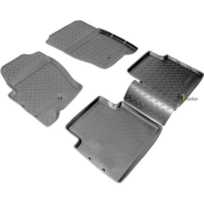 NORM Liners | Tapis De Sol En Caoutchouc TPE Toutes Saisones Pour Land Rover Range Rover Sport L320 2005-2012 noir