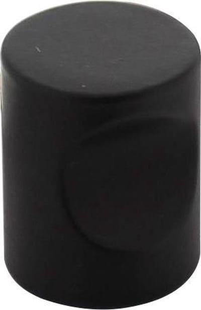 Intersteel Meubelknop vingergrip ø18 mm zwart
