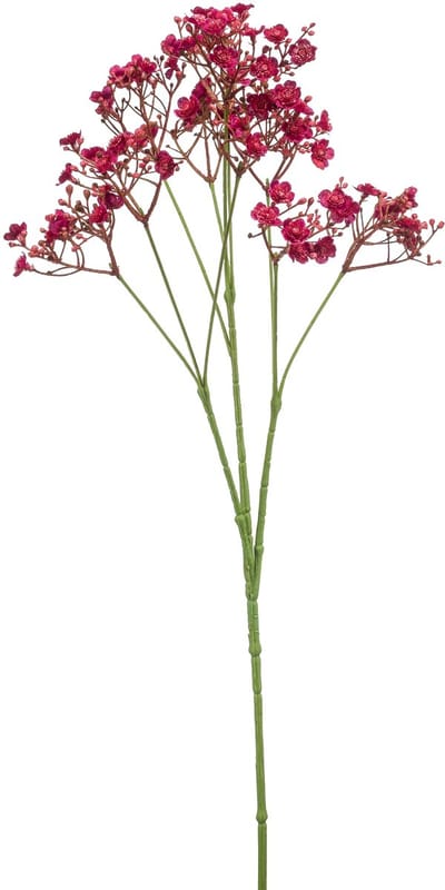 Emerald - Kunstbloem Gipskruid fuchsia 68cm - Kunstplant voor binnen