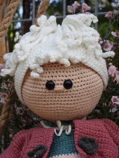 Haakpakket XXL Funny pruik (voor Funny Doll)