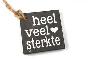 Hanger vierkant mini 6cm sterkte antique grey