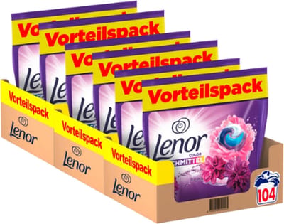 Lenor Color Pods Kleur Wasmiddel - 300 wasbeurten - VOORDEELVERPAKKING - Lenor Amethyst Pods