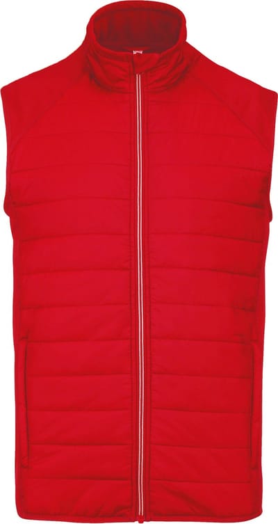 PROACT® BODYWARMER BI-MATERIAAL PA235 - Sporty Red - XXL