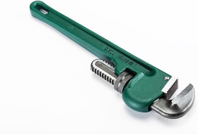 Pijpsleutel Heavy Duty - Verstelbare Moersleutel - Vastzetten Leidingen - Chroom-vanadiumstaal - 457mm - Groen