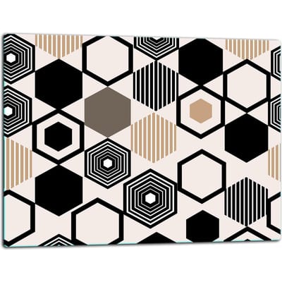 TMK ArtDeko - Snijplank - 52x40cm - Glas - Mozaïek - Inductiekookplaat Bescherming