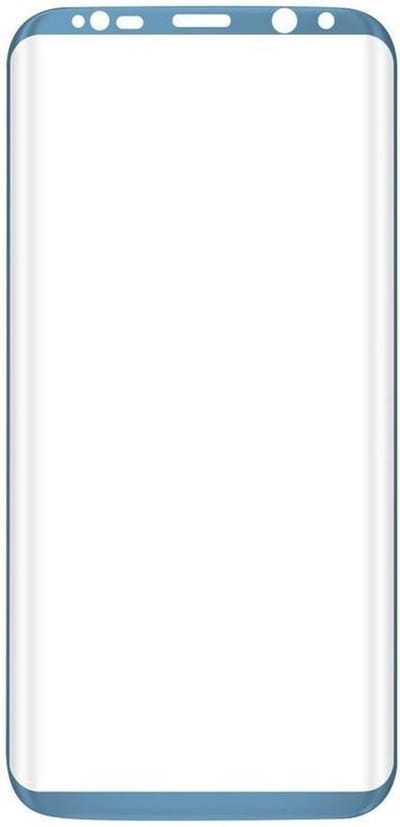3D Full Cover 9H Screen Protector for Galaxy S8 _ Blue