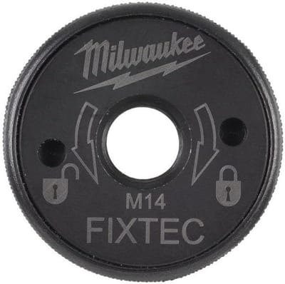 Snelspanmoer XL M14 voor Haakse Slijpers tot 230 mm, Rood