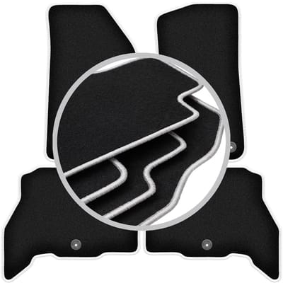 CARLUX-SILVER automatten voor: Jeep Wrangler JL 4XE 5-deurs (2021-2023)