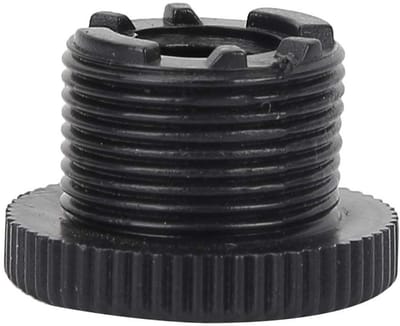 Dailygoods - Mikrofonadapter - 5/8 Inch naar 3/8 Inch - Gemakkelijk te installeren - Zwart - Microfoonaccessoire - Geschikt voor alle microfoons en st...