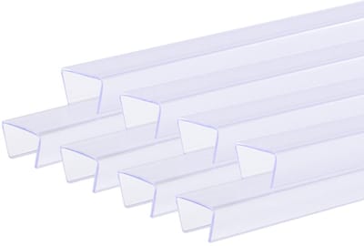Dailygoody - Slip On Cabinet Deurbeschermer - Bescherming voor Keukenkasten - Transparant - Voorkom Schade - 8 Stuks - Voor Hardhout en Laminaat
