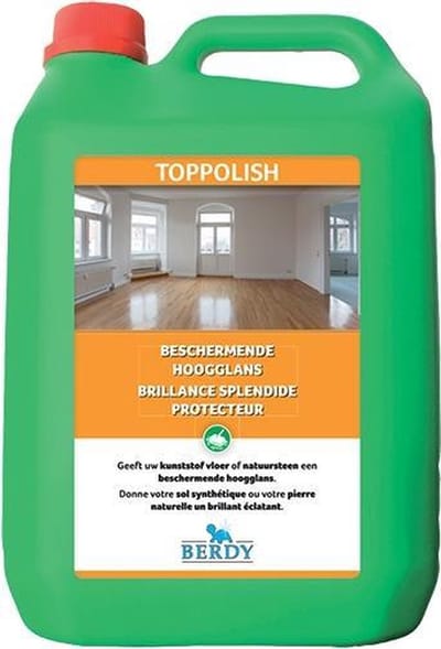 Toppolish - Hoogglans - LAMINAAT, PARKET EN KUNSTSTOFVLOEREN - Berdy - 5 L