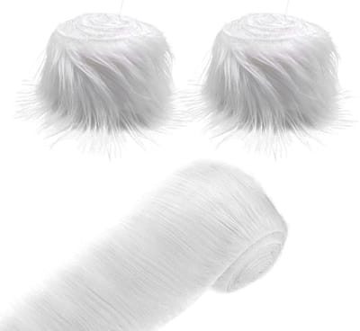 Dailygoods- Kunstbont - 3 Stuks - Zacht en Duurzaam - 5 x 150 cm - Geschikt voor Decoratie - Ideaal voor Kleding/Schoenen/Poppen - Nep Bont