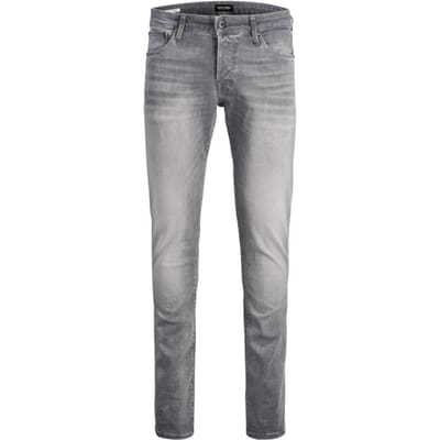 Jack & Jones Jack jones jjiglenn jjicon jj 257 50sps 12147024 grey denim
