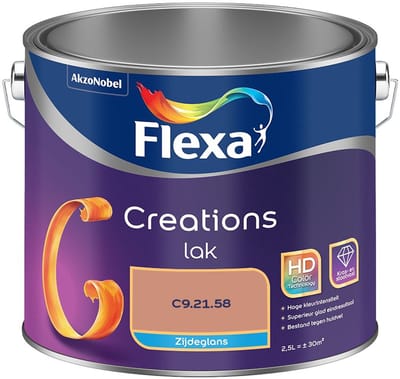 Flexa - Creations Lak Zijdeglans - C9.21.58 - Mengverf - 2,5 L