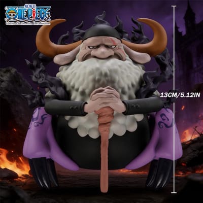 1 st Officiële One Piece Jaygarcia Saturn Vijf Ouderlingen Ornament Beste Hoge Kwaliteit Cadeau voor One Piece Fans Anime Bureau Verzameling gray
