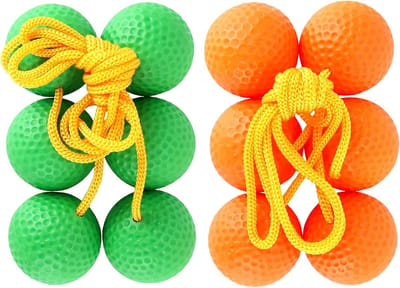 Vervangingsballen voor Ladder Golf - 6 Paar, Ideaal voor Binnen en Buiten, Perfect voor Feestjes en Spelletjes