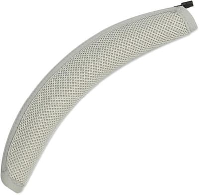 Hoofdtelefoon Hoes - Vervangende Band - Comfort en Bescherming - Ritssluiting Installatie - 10 x 4 x 1 cm - Zilver