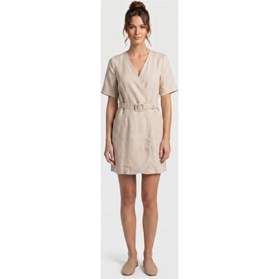 & Other Stories Polina Linen Dress Beige Maat: 32 | Mini Jurken Outlet | Dames | Beige