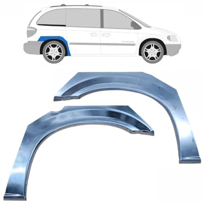 Reparatiepaneel achterspatbord voor Chrysler Voyager 2000-2008 / Links + Rechts