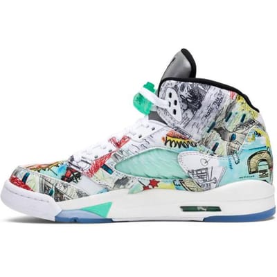 Jordan 5 Retro Wings GS AV3663-900 36.5