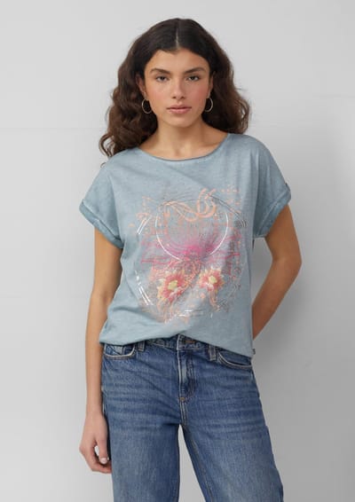 Dames-T-shirt oversized QS