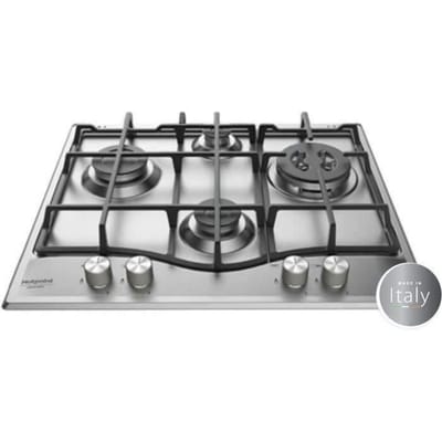 Hotpoint PCN 641 T/IX/HA kookplaat Roestvrijstaal Ingebouwd Gaskookplaat