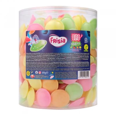 Frisia Zure Fruit Ufo’s 375 gram