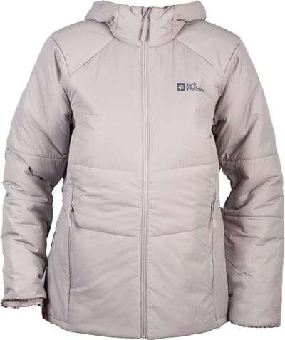 Jack Wolfskin Bergland INS Hoody W, Vrouwen, Grijs, Jasje, maat: XS